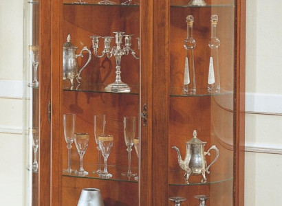 Anrichte Schaf Glasschaf Holz Schief Italienesch Miwwelen Vitrinn Vitrinnen