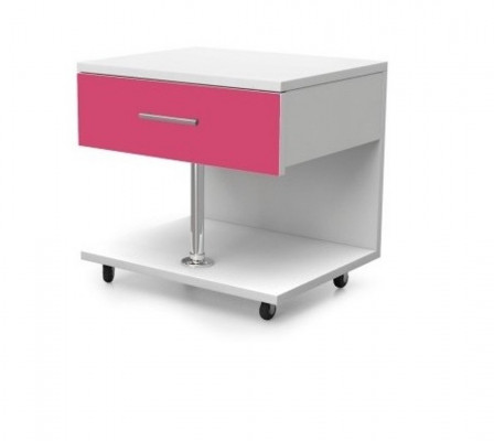 Kannerzëmmer Rosa Meedchen Schaf Bett Dësch Holz 5 Deeler Schlofzëmmer