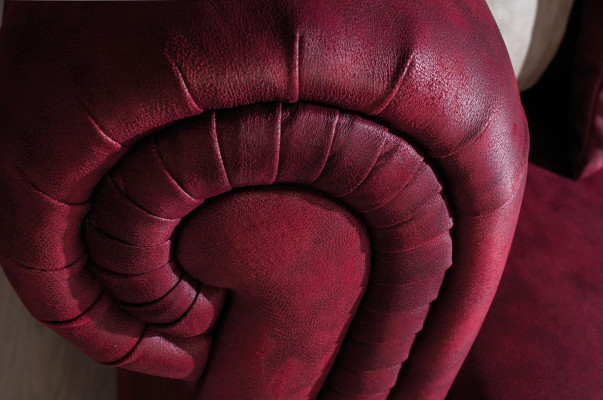 Chesterfield Sofa Canapé Garnitur Sëtzgrupp Polsterset Wunnzëmmer 3+3+1