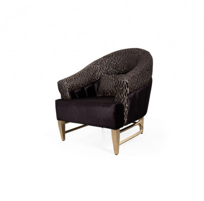 Luxus Design Still Stoff Wunnzëmmer Italieneschen Stil Miwwelen Lounge Fautteuil
