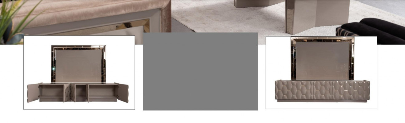 Niddreg Schief Mëbel Säitsech aus Holz Italienesch Kommode Säitsech Wunnzëmmer Designs