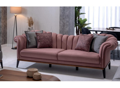 Sofagarnitur Canapé Polster 3311 Sëtzer Set Design Canapéen Polster