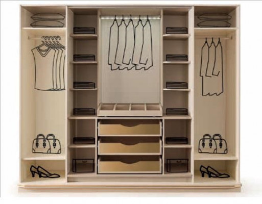 Moderne Kleederschaf Luxus Schaf Holz Schiefser Glas Héichglanz