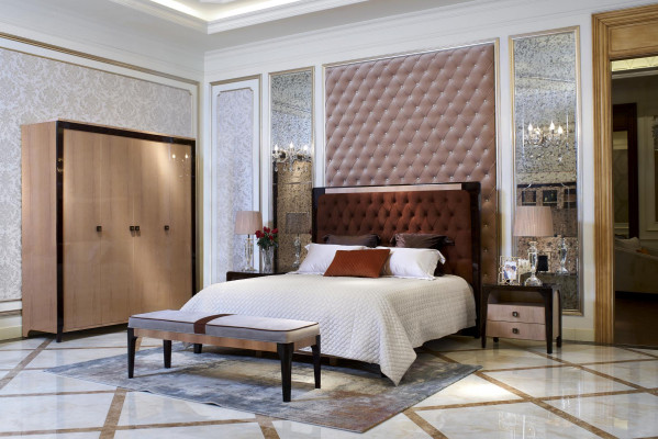 Bett Luxus Polster Design Duebel Better Hotel Bestiet Schlofzëmmer Textil