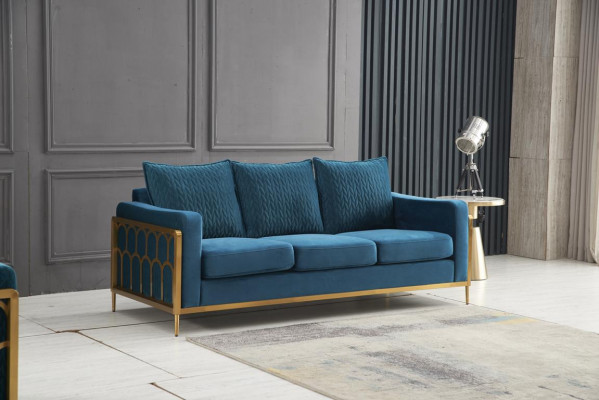 Däisitzer Canapé Polster Design Sofa Modern Sëtz Dekor Sofas Zëmmer Miwwelen