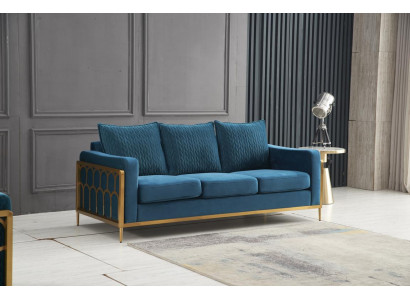 Däisitzer Canapé Polster Design Sofa Modern Sëtz Dekor Sofas Zëmmer Miwwelen