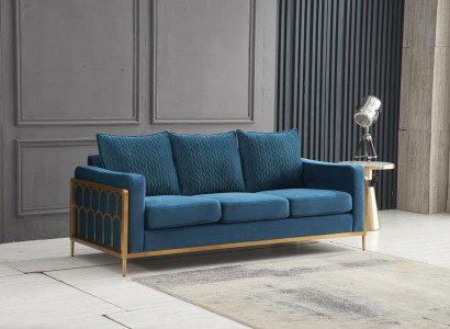 Däisitzer Canapé Polster Design Sofa Modern Sëtz Dekor Sofas Zëmmer Miwwelen