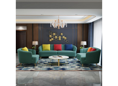 Soffagarnitur 3+2 Setzer Garnitur Couch Polster Sofa Garnituren Design