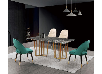 Designer Iessdësch Dësch Iesszëmmer Wunnzëmmer Design Dëscher 180x90cm