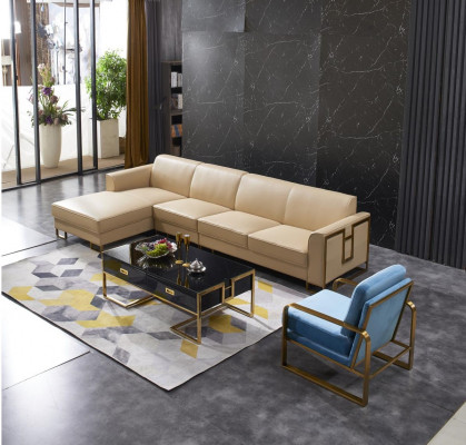 Design Sofa Couch Ecksofa Hocker Polsterset Wohnlandschaft