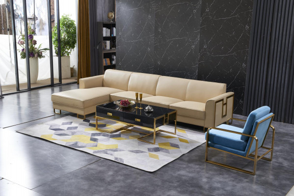 Design Sofa Couch Ecksofa Hocker Polsterset Wohnlandschaft
