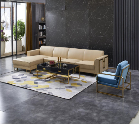 Design Polster Canapé Wunnlandschaft Eckcanapé Polster Sëtz Garnitur Canapé L-Form