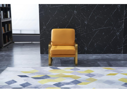 Klubsessel Designer Lounge Stull Lehnpolster Sofa 1 Sëtz Fernsehsessel Neit