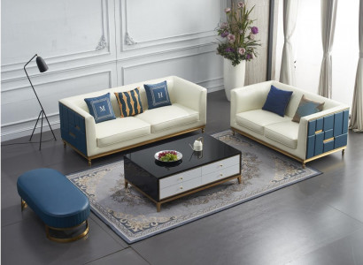 Canapé-Set 3+2 Sëtzer Modern Set Sëtzgrupp Sofa Luxus Couchen