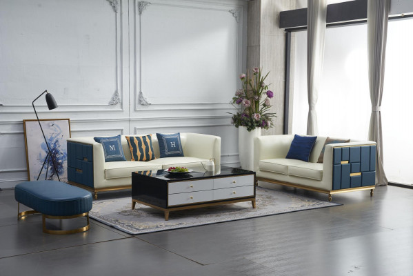 Canapé-Set 3+2 Sëtzer Modern Set Sëtzgrupp Sofa Luxus Couchen