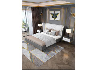 Luxus Schlofkummer Bett Nuetsdësch Kommode 3 Stéck Set Design Better