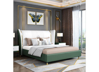 Designer Polster Duebelbett Better Bett Schlofzëmmer Textil Ehebett Lieder.