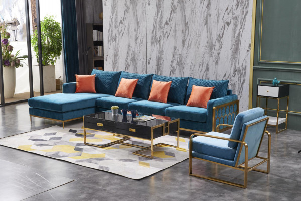 Wunnlandschaft Eckcouch L-Form Fotell Dekoset Garnitur Modern Sofa Lieder NEI