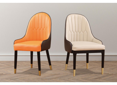 Designer Luxus Stull Polster Lehnstuhl Still 1x Fautteuil Wunn-Iesszëmmer
