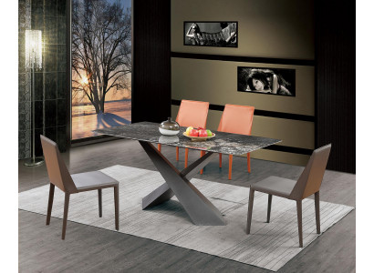x Been Sailen Dësch Iesszëmmer Dëscher 180x90 Luxus Design Miwwelen Marmer