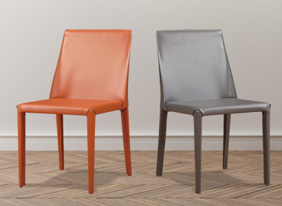 Design Stull Luxus Lehnstull Polster Still 1x Fotell Wunn Iess Zëmmer Miwwelen Nei