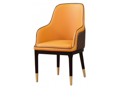Modernen Sesselfauteuil 1x Iesszëmmer Fernseher Deko Lounge Sëtz Polstersëtzstull