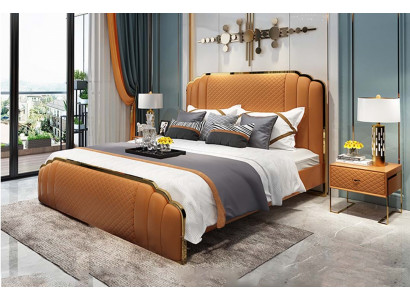 Bett Këssen Design Luxus Hotel Duebel Better Bestietnes Schlofzëmmer 180x200cm