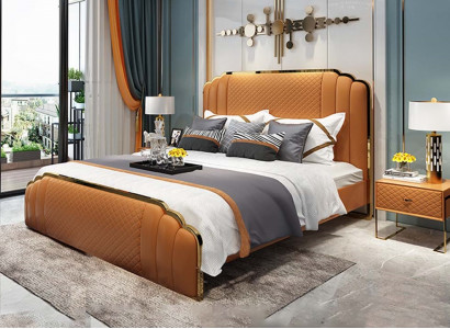 Bett Këssen Design Luxus Hotel Duebel Better Bestietnes Schlofzëmmer 180x200cm
