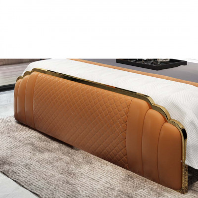 Bett Këssen Design Luxus Hotel Duebel Better Bestietnes Schlofzëmmer 180x200cm