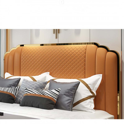 Bett Këssen Design Luxus Hotel Duebel Better Bestietnes Schlofzëmmer 180x200cm