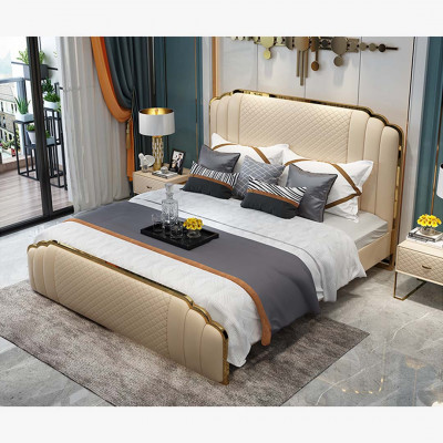 Design-Liederbett Schlofkummer 3-tlg. Set 2x Nuetsdësch Better Luxus Miwwelen