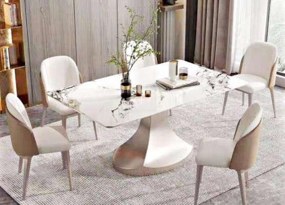 Iesszëmmer Säilen Dëscher Italienesch Miwwelen Iessdësch Restaurant Dësch Luxus Nei