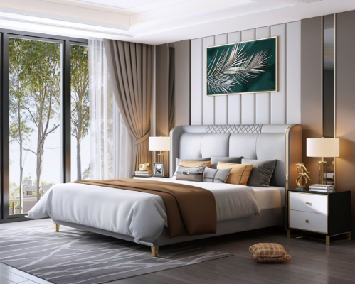 Luxus-Schlofkummer-Bett-Polster-Design Duebelhotel Bestiet-Luxus-Better