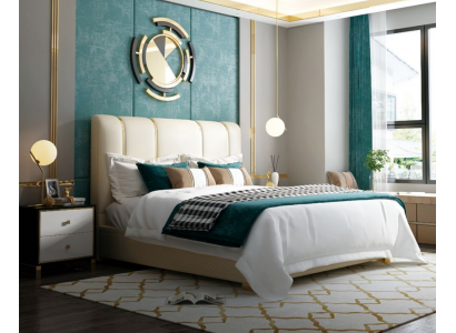 Luxusbett Schlofkummer Italienesch Lieder Duebelbette Metallsdesign