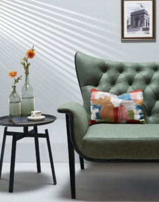 Chesterfield Canapé 2 Sëtz Polster Designer Sofa Garnitur Canapéen Zweisëtzer