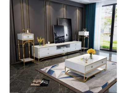 Modern Design Wunnmauer Wunnzëmmer Sideboard RTV Regal