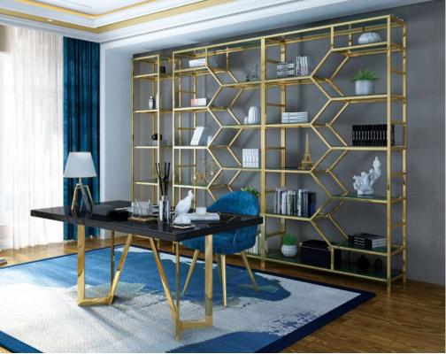 Luxus Schreifdësch Computerdësch Aarbechtszëmmer Bërodesk Iessdësch Edel