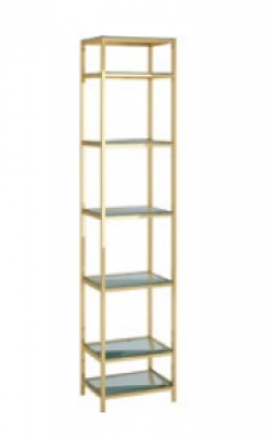 Regal Glas Metall Standregal modernen Design Trennwand Glasregaler.