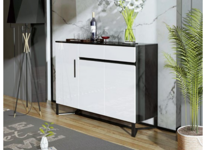 Kommode Sideboard Highboard Schaf Anrichte 3 Dieren 2 Schëffer