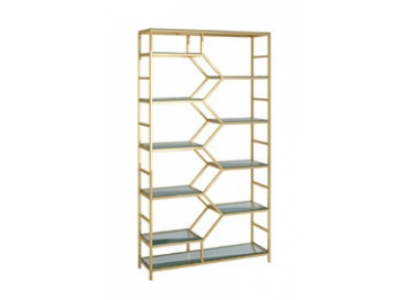 Metall Regal Trennwand Designer Luxus Regaler Gold Schaf 3 Stéck