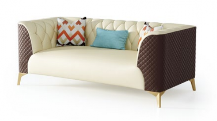 Canapé Couch Garnitur Sëtz Polster Komplett Set 3+2+1 Canapéen Design Couchen