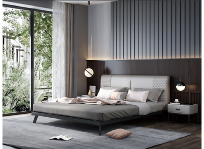 Luxus Design Liederbett Metall Gold Better Polster Hotel 180x200cm Gro.