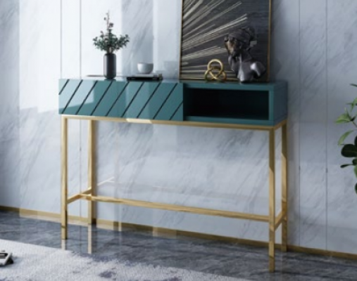 Designer Holz Dësch Konsoldësch Dësch Konsolet Konsoldëscher Schmink.