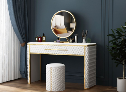 Console Dësch Schminktisch Dëscher Schmink Konsole Schlofzëmmer Sekretär