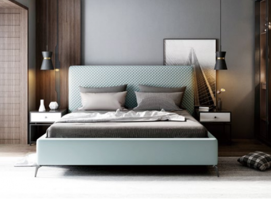 Doppelbett Liederbett Stillen Bett Lieder Polster Schlofzëmmer Bestietnes
