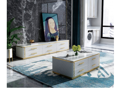 Edelstol Couchtisch Designer Dësch Edelstol Dëscher Sofa Niewendësch