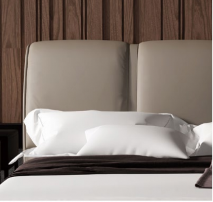 Designer Italienesch Miwwelen Bett Duebel Schlofzëmmer 180x200cm Nei