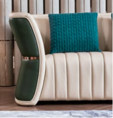 Komplett Set Sofagarnitur 3+2+1+1 Sëtzer Design Sofa Couch Wunnlandschaft