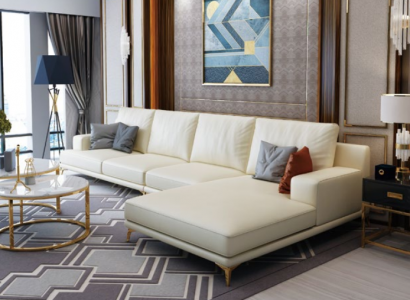 Set Designer Sofa Couch Ecksofa mat Hocker Polster Wunnlandschaft