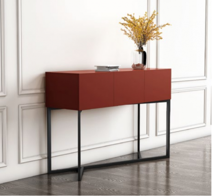 Designer Holz Dësch Konsolendësch Dësch Konsole Schmink Konsolendëscher